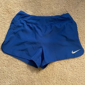 EUC royal blue Nike women’s running shorts